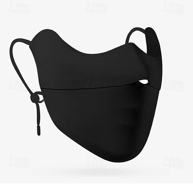  Maschera solare protezione per gli occhi da donna maschera traspirante senza cuciture fresca all'aperto anti-ultravioletto maschera parasole estiva