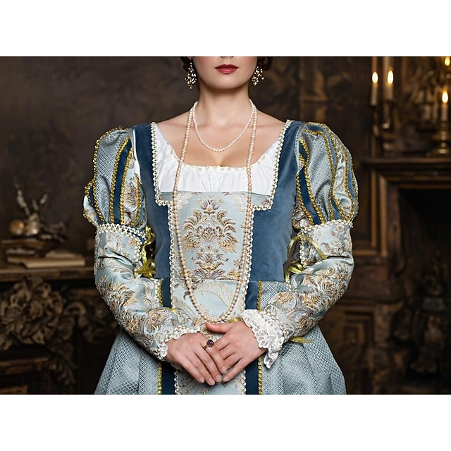 Medieval Renaissance Dress Prom Dresses Gown Viking Celtic Knight Fancy ...