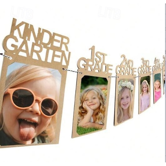  stor k-12 examen foto banner examen bild banner svart examen dekorationer 2025 examen bild display för 2025 examen dekorationer