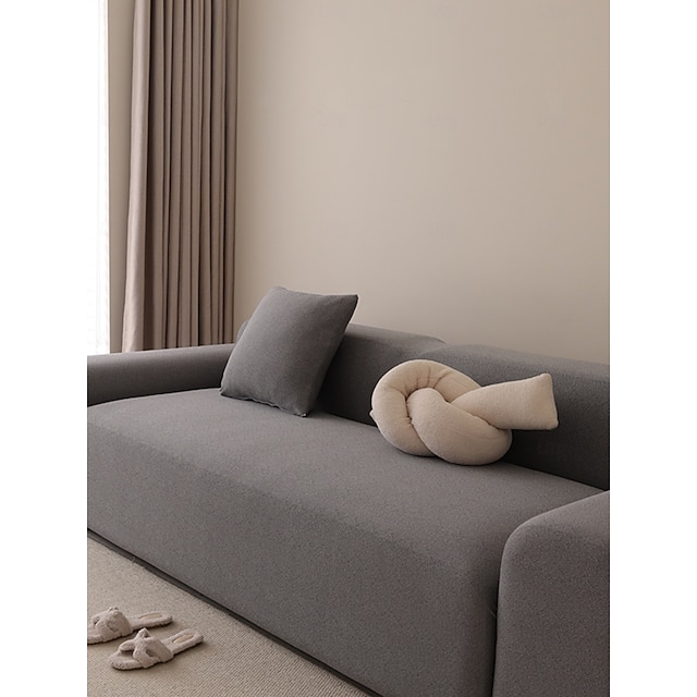  Copridivano in velluto jacquard, 1 pezzo, resistente all'usura, elastico, tinta unita, copridivano universale per tutte le stagioni, copridivano universale antiscivolo e spesso.