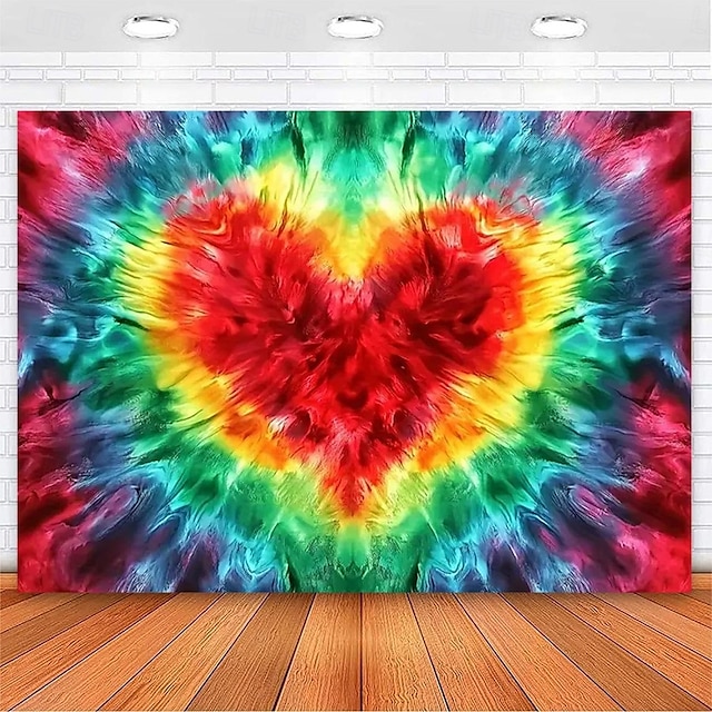  Juni Pride Monat Regenbogen Krawatte Farbstoff hängen Wandteppich Wandkunst große Wandteppich Wandbild Dekor Fotografie Hintergrund Decke Vorhang Haus Schlafzimmer Wohnzimmer Dekoration