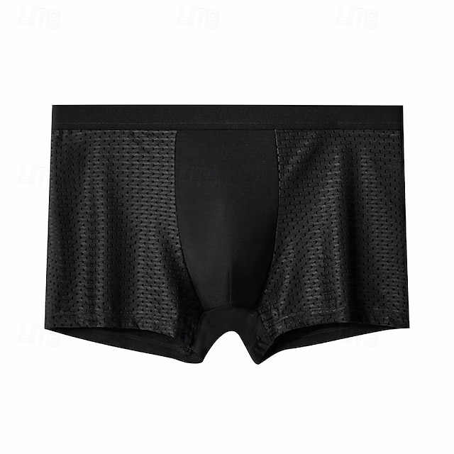  Men's Bamboo Fiber Boxer Shorts for All-day Comfort