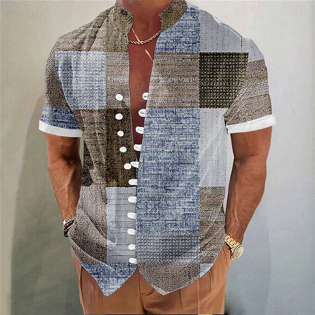 Homme Géométrique Ethnique Kokopelli Chemise Chemise Décontractée Homme Géométrique Ethnique Kokopelli Chemise Chemise Décontractée