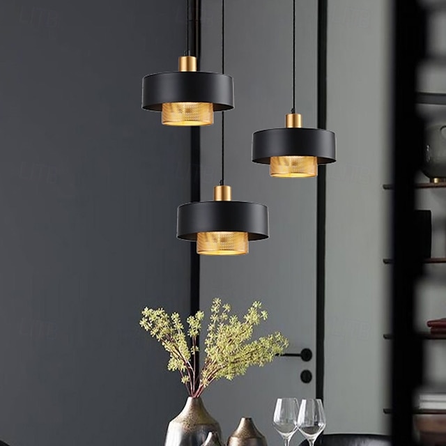  25 cm Pendant Lantern Design Geometric Shapes Pendant Light Metal Artistic Style Modern Style Novelty Artistic Nordic Style 110-120V 220-240V