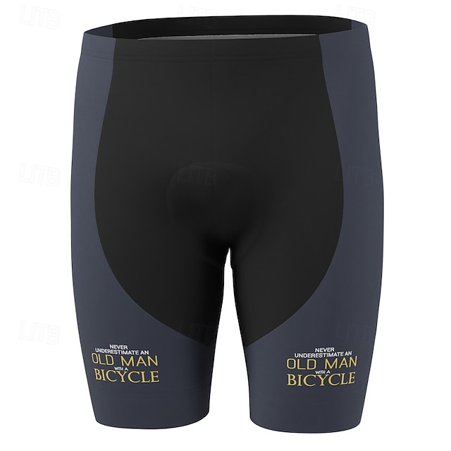  Herr Cykelvägshorts Cykelshorts Vadderade cykelbyxor Cykel Shorts Underdelar Formpassad Bergscykling Vägcykling sporter 3D Tablett Andningsfunktion Snabb tork Svettavvisande Gul Röd Kläder Cykelkläder