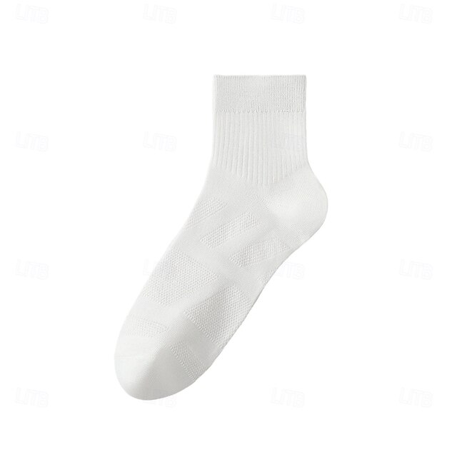  Miehet 1 pari Sukat Musta Valkoinen Väri Tavallinen Koulu Muodollinen ulko- Ohut Kesä Päivittäin Vapaa-aika