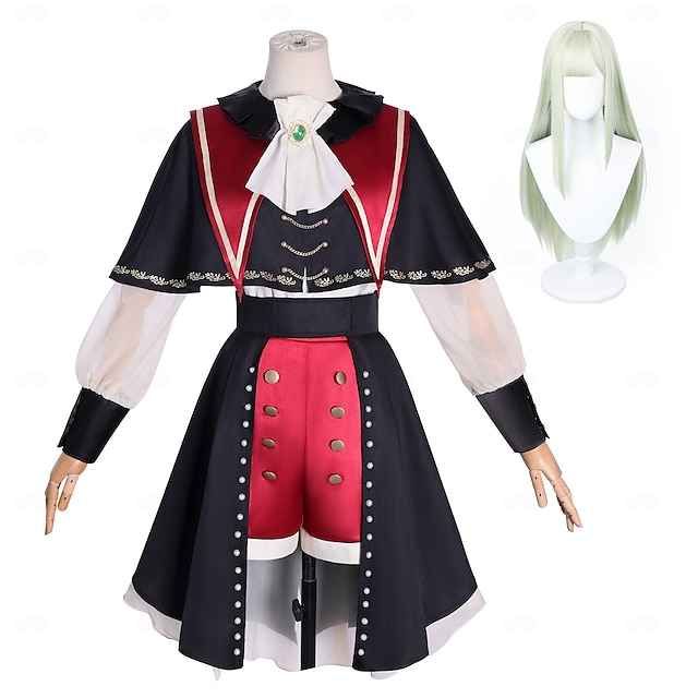  BanG Dream Mutsumi Wakaba Animé Cosplay-kostym Cosplay-kostymer Halloween Karnival Fest Utrusta Till Dam Vuxna