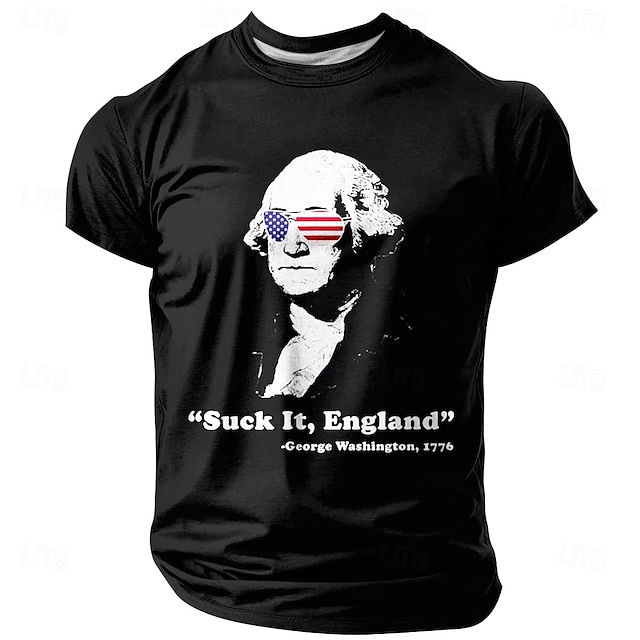  Męskie Zabawny slang Podkoszulek Krótki rękaw Podkoszulek Druk 3D Półgolf Koszula Moda Codzienny Podstawowy Ulica Codzienny Czarny Lato Wiosna Na każdy sezon Odzież S M L XL XXL XXXL