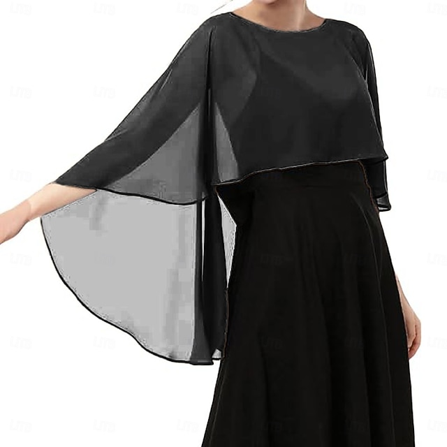  شالات وأغطية نسائية لفساتين السهرة، شال ناعم للعروس، عباءة شيفون، غطاء زفاف