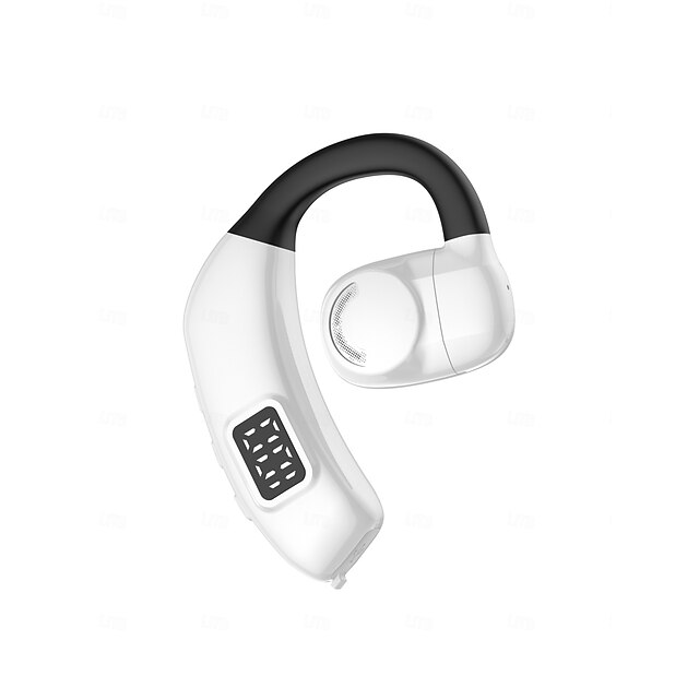  X30 سماعات أذن بلوتوث 5.4 wireless بأذرع توصيل - شاشة LED، زمن تأخير منخفض، سماعات رياضية خفيفة الوزن مع ميكروفون للألعاب والأجهزة المحمولة