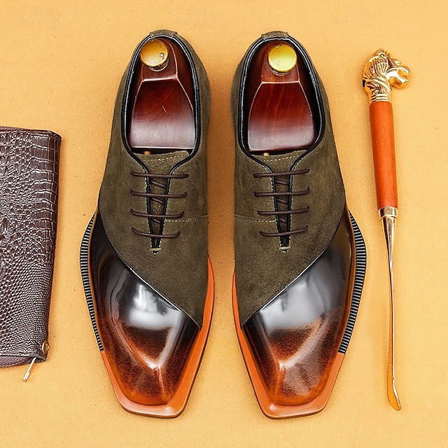  Premium brune herresko i skinn med snøring og brogue-detaljer – sofistikerte sko til gallamiddager, formelle baller og kveldsarrangementer