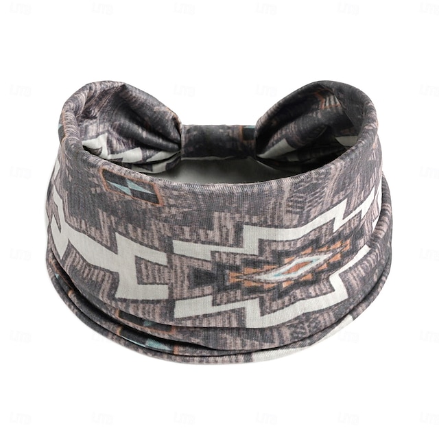 boho hoofdbanden dames brede hoofdbanden tulband elastische antislip haarbanden workout yoga haar sjaals hardlopen zweetband afrikaanse bohemian hoofddoeken mode haaraccessoires voor vrouwen