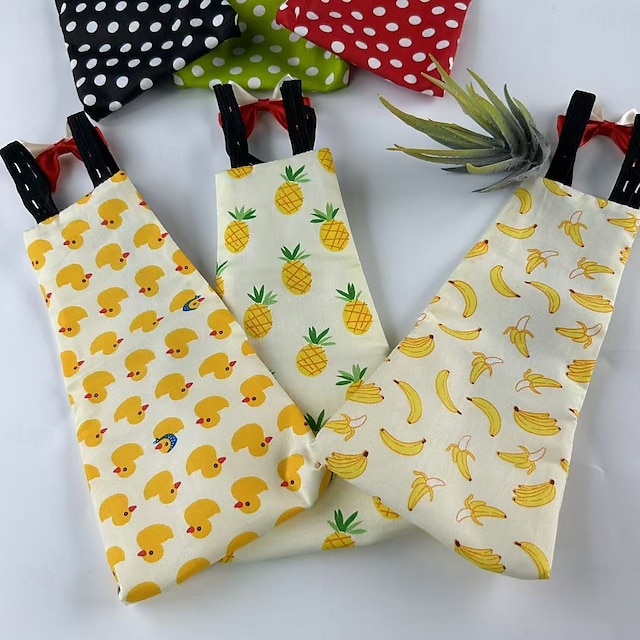  fraldas de frango - fraldas ajustáveis de algodão para animais de estimação, fraldas de frango, patos, aves, pano para aves com laço para galinhas e galinhas
