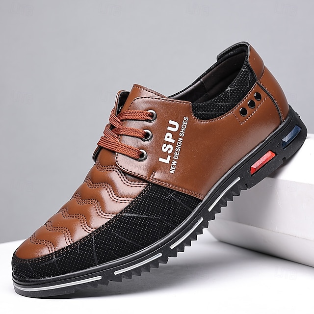  Herre marineblå casual sneakers med mesh-paneler og snørebåndsdesign – moderigtige komfortsko til weekend, streetwear og rejser