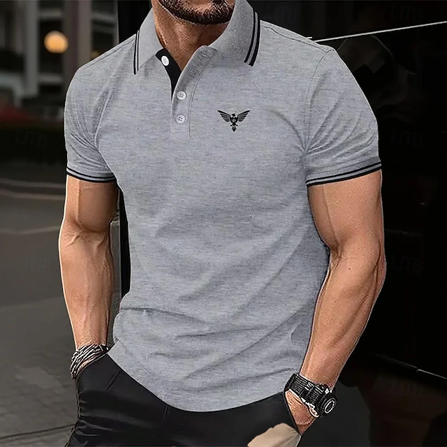 Hommes Mode Printemps et Été Décontracté Manches Courtes Hommes Mode Printemps et Été Décontracté Manches Courtes
