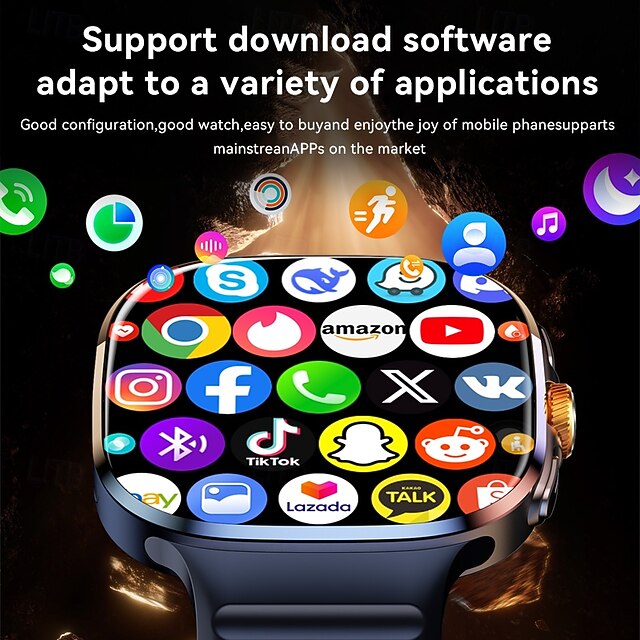 iMosi M99 Smart Watch 2.4 inch 4G LTE Cellular Smartwatch Phone 4G ...
