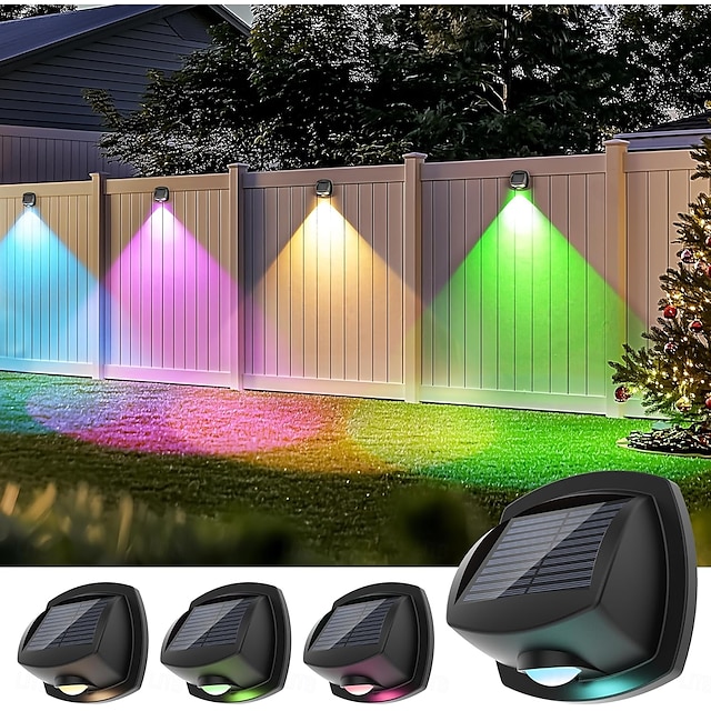  1 pièce 5 W Lumières solaires LED Alimenté par énergie solaire Blanc Chaud Blanc Froid RGB 5 V 1 Perles LED