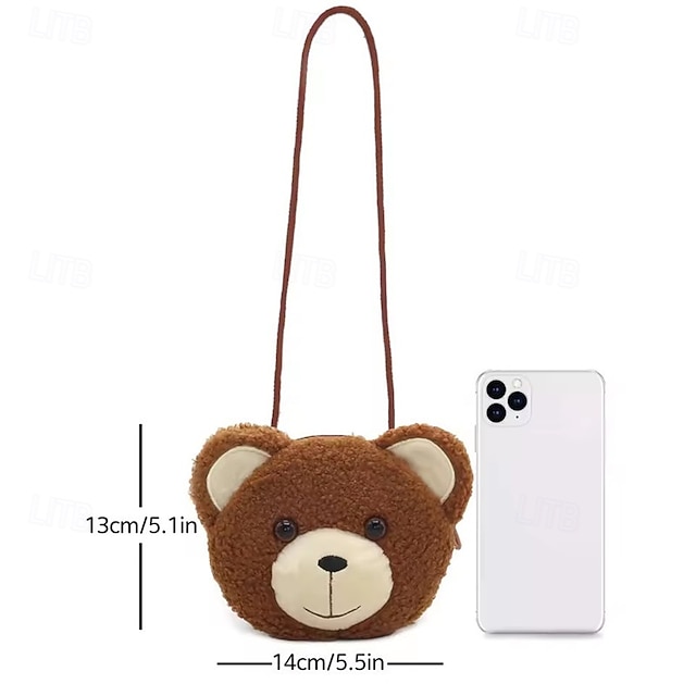 Chstarina Schoudertas voor kinderen, prinses, mini-crossbody tas