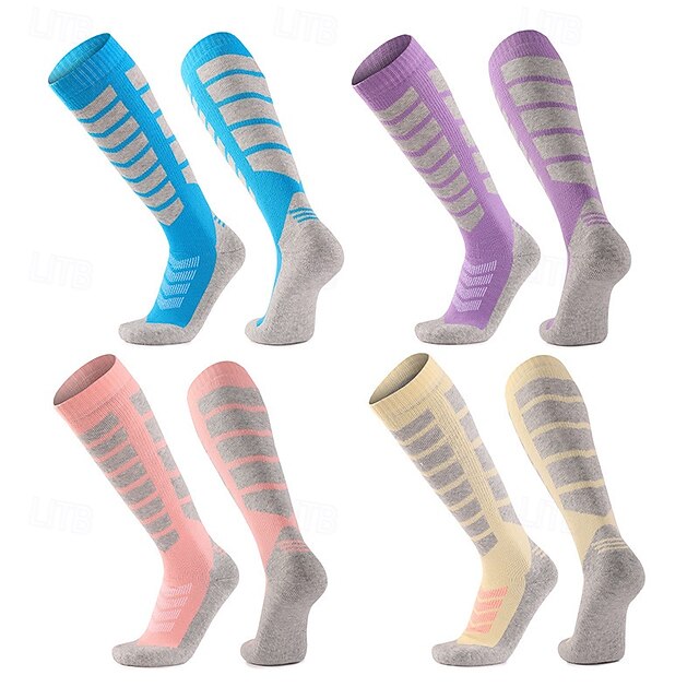 EBMORE Lot de 5 paires de chaussettes de randonnée thermiques en EBMORE Lot de 5 paires de chaussettes de randonnée thermiques en