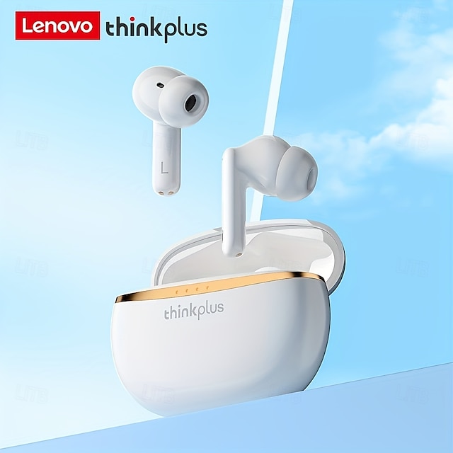  Fones de ouvido anc lenovo xt98 bluetooth v5.2, fones de ouvido sem fio verdadeiros com cancelamento de ruído ativo de 28 dB, fones de ouvido esportivos com microfone e cancelamento de chamadas