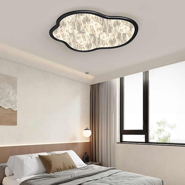  Ultratynn moderne minimalistisk sky-LED-taklampe, soverom/barnerom/kontorrom