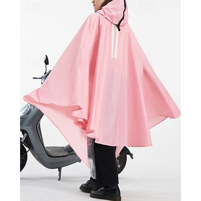  Voor heren Dames Wandeljack Regenjas Buiten waterdicht Winddicht Sneldrogend Lichtgewicht Wandeloutfits Wandelkleding Herfst Regenjas Kamperen / wandelen / grotten verkennen Lapwerk Zwart Geel Roze