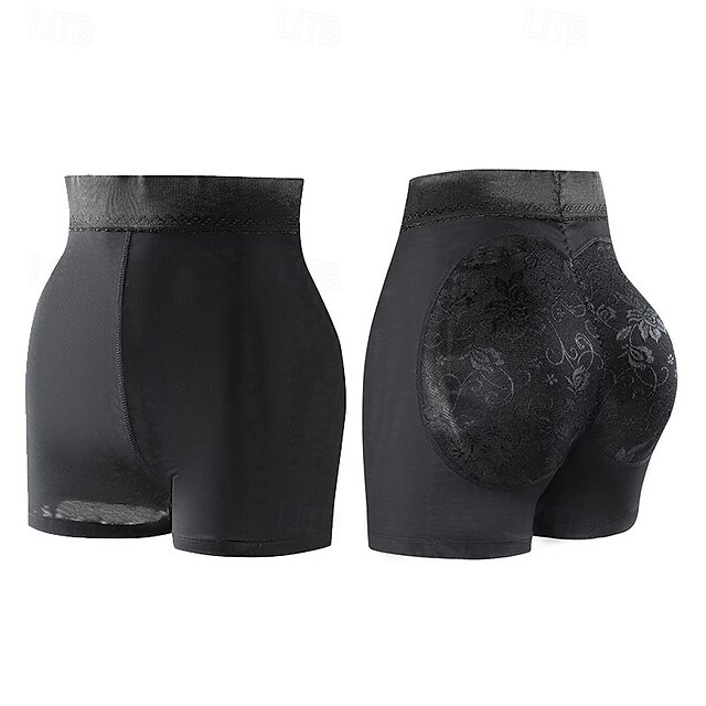  Dame Leggings Scrunch Butt Shorts Gatemote Fritid Kort Høy Midje عادي Elastisk midje Pusteevne Elastisk Feriereise Gate Dagligdagstøy Cutifarge Svart Sommer Normal