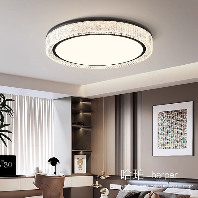  LED Ceiling Lamp Dimmable, 40/50cm Tunable & Flush Mount Design Ceilling Light