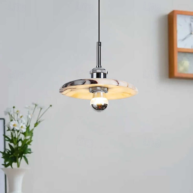  lampada a sospensione in marmo, lusso moderno per sala da pranzo/soggiorno