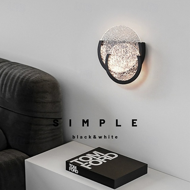  aplice cu led lămpi de perete din cristal aplice dormitor magazine cafenele lumină de perete 110-240v