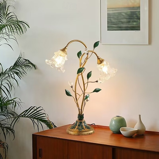  Lampe de table à LED moderne, lampe de chevet blanc chaud, applicable au salon, à la chambre à coucher, au bureau, à la table de chevet et à la bibliothèque