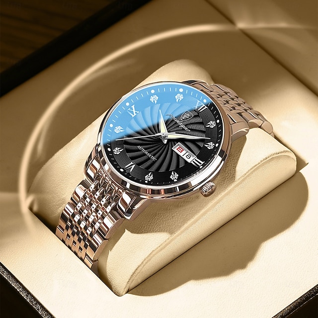  827 Nuevo reloj de moda para hombre, resistente al agua y con luz nocturna, ideal para estudiantes, reloj de moda de tendencia lujosa para hombre.