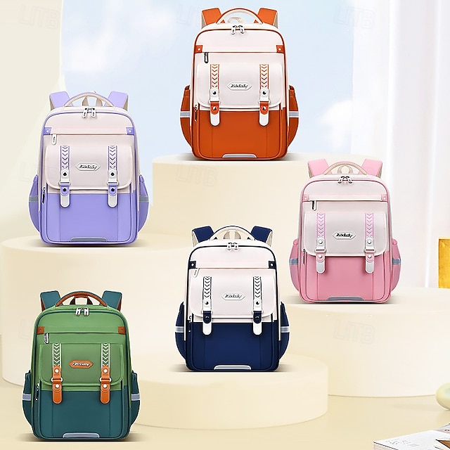  Grundschulrucksack Jungen ergonomischer Rucksack Kinder wasserdichter Schulranzen Taschenbuch große Kapazität Mädchen Wolkenrucksack