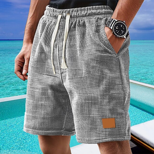 Herren Shorts Aus Kordsamt - Elastische Taille Mit Kordelzug | Lässige Sommer-Shorts In 10 Farben