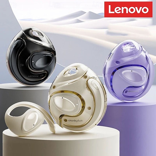  אוזניות lenovo אלחוטיות bluetooth 5.4 אוזניות ספורט אוזניות וו לאוזניים ריצה שיחות HD מוזיקה אוזניות x15 pro pro4