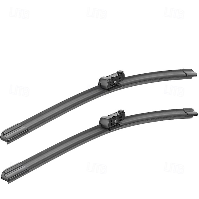  テスラ モデルY 2021-2024用交換用フロントガラスワイパーブレード プレミアム全天候型ワイパーブレード - OEM品質(1ペア)