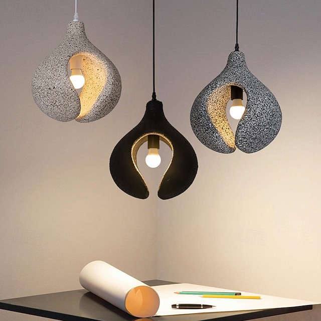 Lampadario a sospensione in metallo in stile moderno, paralume per lampada a sospensione con personalità creativa, apparecchi di illuminazione per la decorazione della camera da letto e del soggiorno