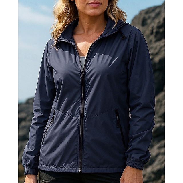  Per donna Giacca softshell Giacca da escursionismo Giacca rigida Esterno Impermeabile Antivento Abbigliamento da trekking Abbigliamento da trekking Primavera Autunno Top Campeggio / Escursionismo