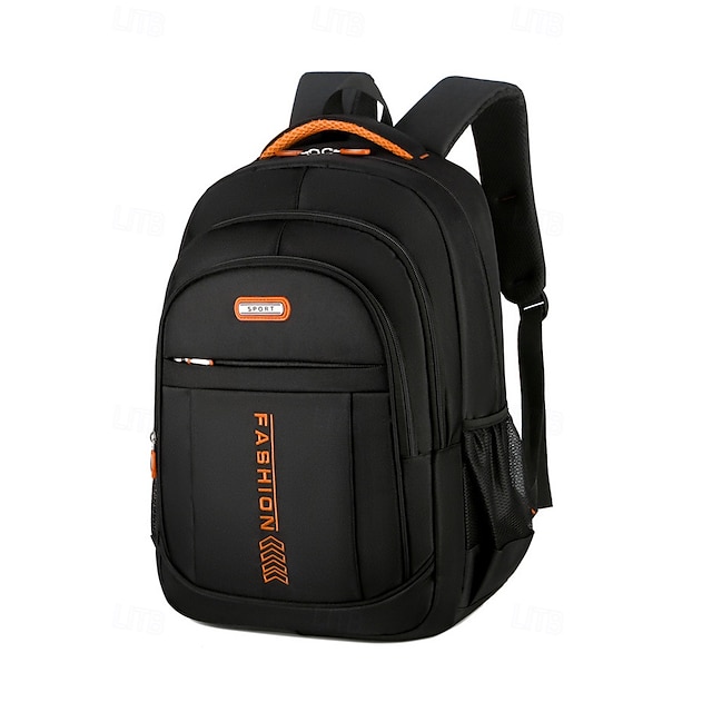  Zaino scolastico impermeabile da uomo - borsa per laptop resistente e antigraffio con scomparti multipli e design sportivo per lezioni, viaggi o uso quotidiano