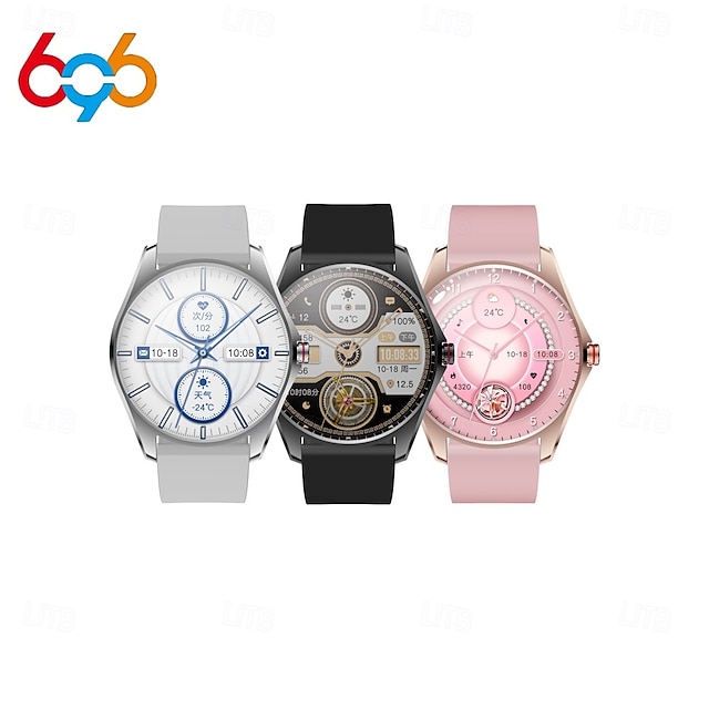  V36 Smartklokke 1.5 tommers Smart armbånd Smartwatch blåtann Skritteller Samtalepåminnelse Aktivitetsmonitor Kompatibel med Android iOS Dame Lang ventetid Vanntett Mediakontroll IP65 22mm Urkasse