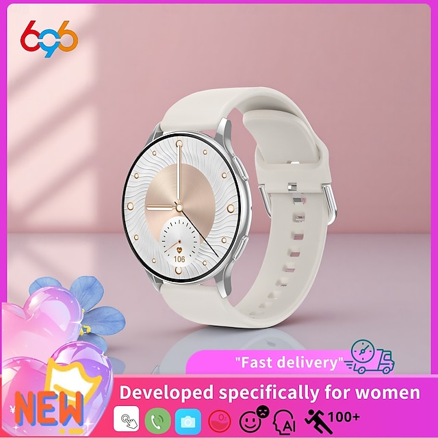  CY29 Reloj inteligente 1.32 pulgada Smartwatch Reloj elegante Bluetooth Temporizador Recordatorio de Llamadas Monitor de Pulso Cardiaco Recordatorio sedentaria Encontrar Mi Dispositivo Compatible con