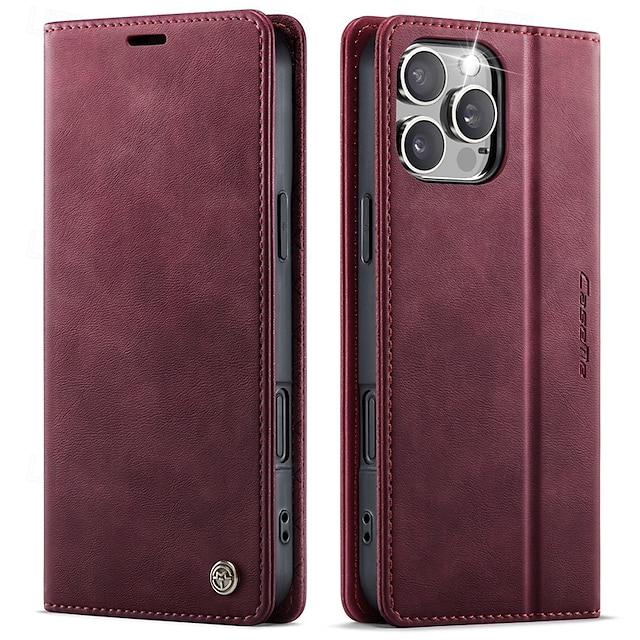  telefoon hoesje Voor iPhone 16 Pro Max Plus iPhone 15 14 Pro Max Plus iPhone 13 12 Pro Max Mini Wallet Card Case met standaard Magnetisch Kaartsleuf Retro TPU PU-nahka