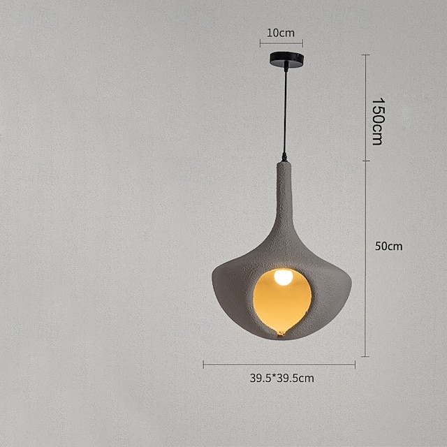  Modern hängande ljuskrona i metall, kreativ personlighet pendellampa lampskärm, sovrum vardagsrum dekoration belysningsarmaturer