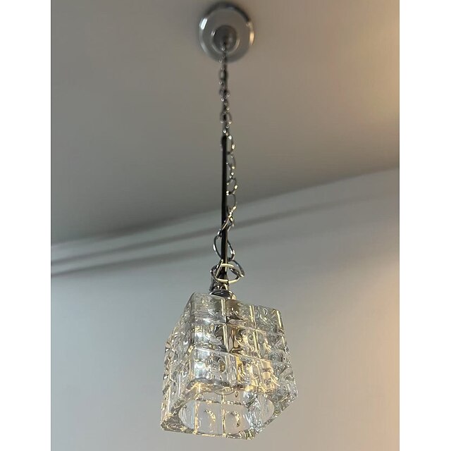 Contemporary Artistic Pendant Light, Glass Metal Material, 65cm Height