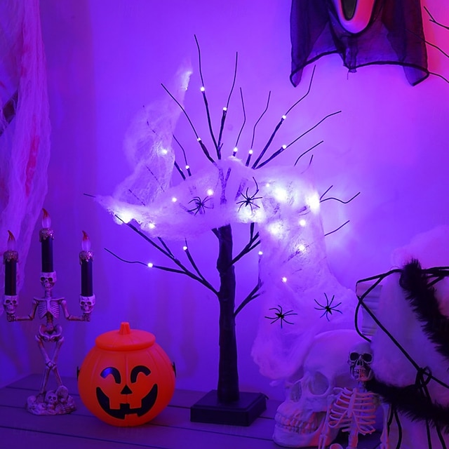  árbol de Navidad Sin Cuerdas ON / OFF día de Gracias Víspera de Todos los Santos USB 1 PC