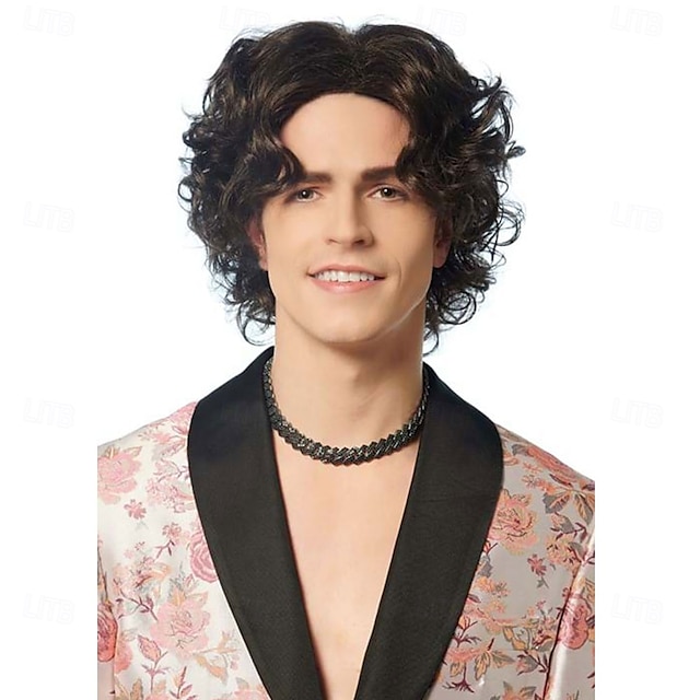  Paruka Timmy pro muže, halloweenské cosplay párty paruky