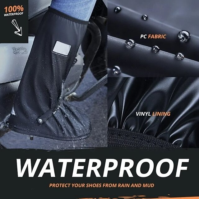 All-Round Long Waterproof Boot Cover for Rainy Weather Over-the-Knee ...
