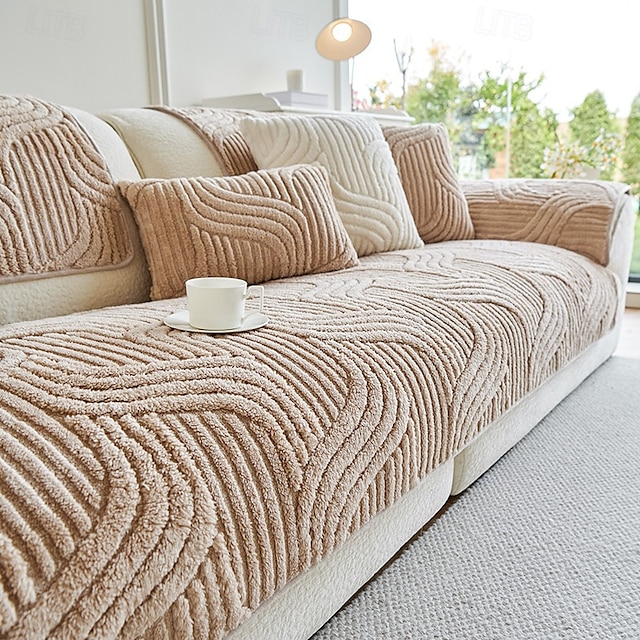  moderni geometrinen sohvanpäällinen lemmikeille koiralle pehmeä pehmoinen liukumaton sohvansuoja sohvanpäällinen lemmikkiystävällinen