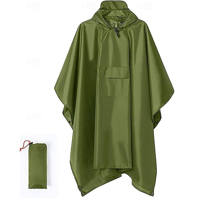  Hombre Mujer chaqueta impermeable Impermeable Al aire libre Impermeable Trajes de senderismo Ropa de senderismo Verano Primavera Impermeable Camping / Senderismo / Espeleología Corriendo Color sólido