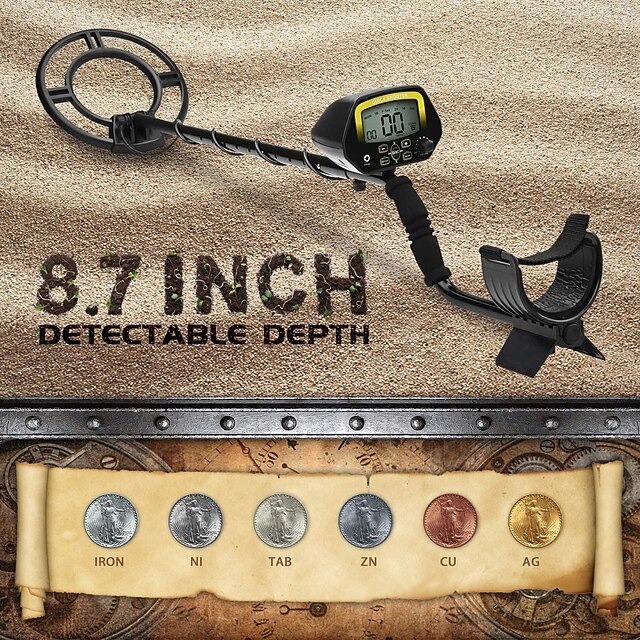  Détecteur de métaux souterrain portable MD-3030, chasseur de trésors, chercheur d'or, écran LCD, étanche - Fonction détecteur